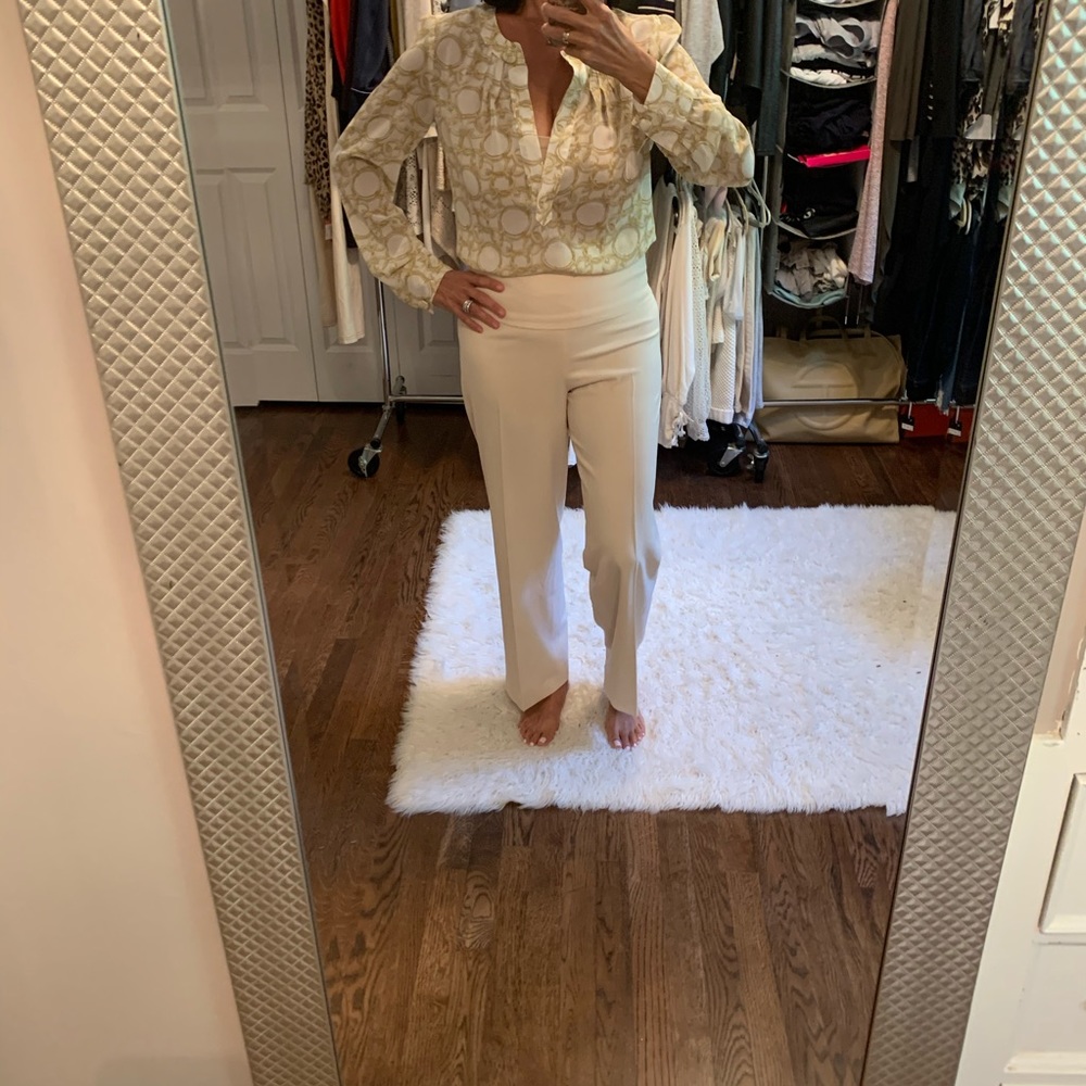 High waisted Donna Karen pants